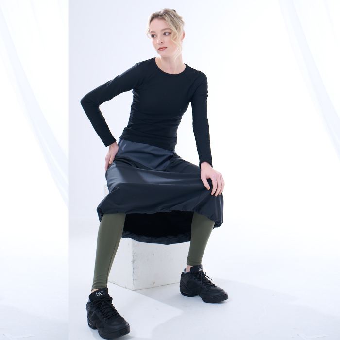 スポーティラグラン長袖トップス　