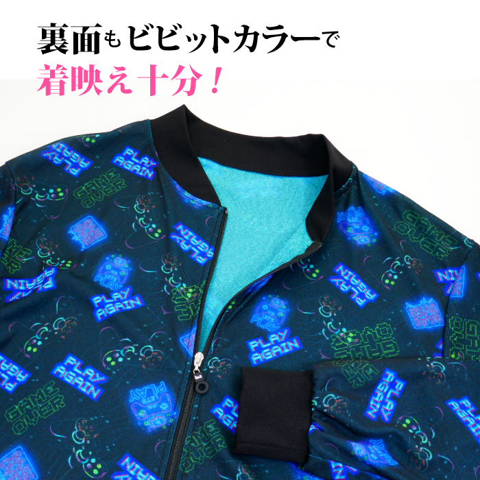 カーディガン代わりに羽織れる透け感のあるブルゾン