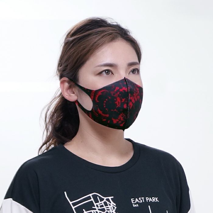洗濯で繰り返し洗えるファッション3Dマスク