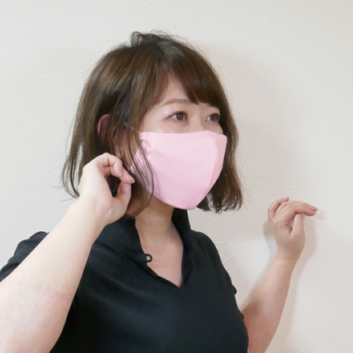 フィルターや不織布マスクを挿入できる画期的なマスク