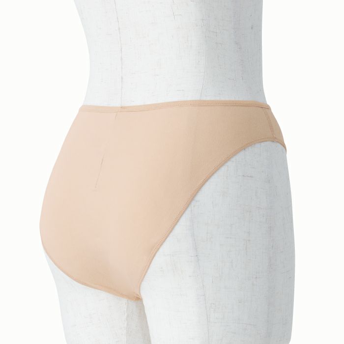 肌に優しく伸縮性のある綿ベア天生地のレギュラーカットのショーツ