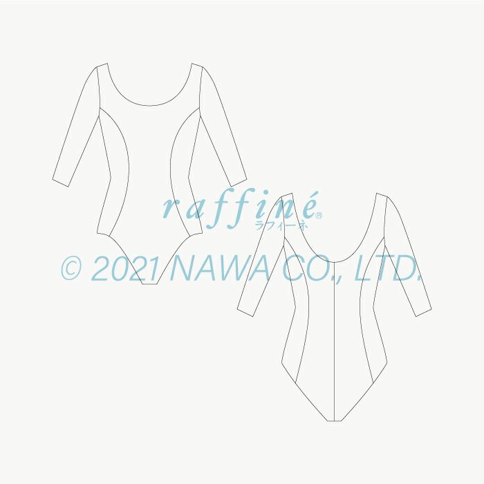 プリンセスラインとパワーネットのW効果でボディラインを美しくキープする特別なレオタード