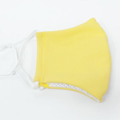 衣服内気候を快適な湿度に保つ機能素材、さらに裏がメッシュで蒸れにくい超快適洗える布マスク