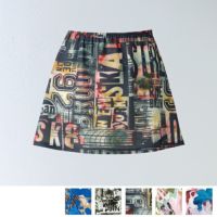 シンプルだけど可愛いオーバースカート