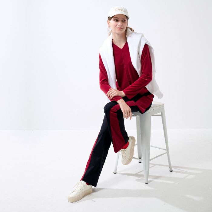 サイドラインは足長効果抜群！カッコよく魅せるパンツ