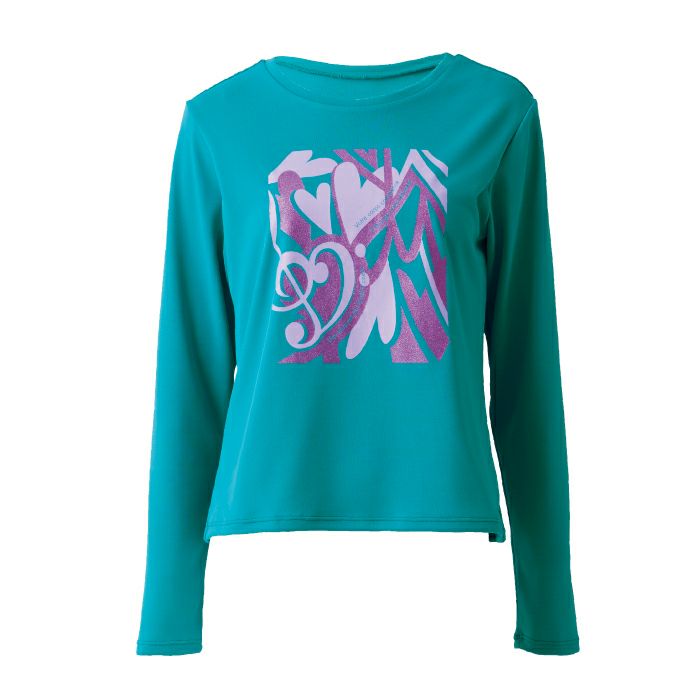 身体のラインを拾わない肉厚なTシャツ