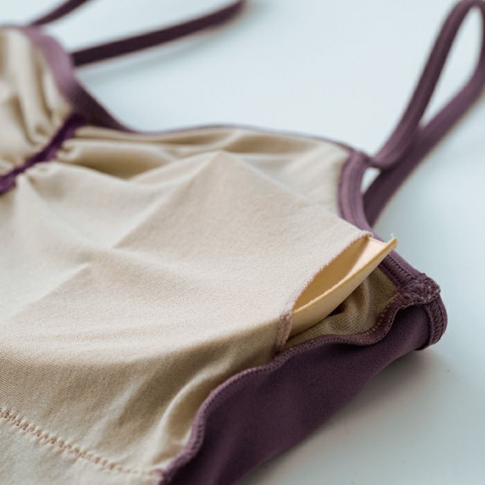 ダンス、フィットネス、バレエレッスン用キャミソールトップス