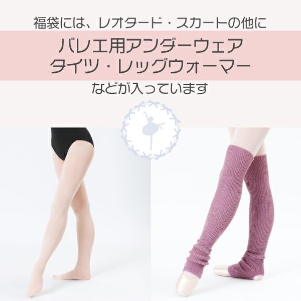 シンプルなレオタードが入ったraffine5点セット福袋