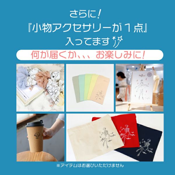 シックなアイテムが揃うraffine6点セット福袋